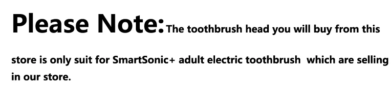 SmartSonic+ 4 шт. электрические зубные щетки замена головки для всех режимов SmartSonic+ электрическая зубная щетка для взрослых для не аккуратно зуб