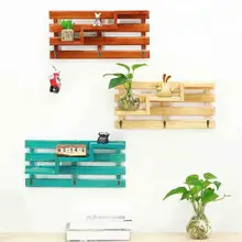 

1Pc Home Wood Decoration Wall Shelf Kitchen Multi Storey Room Living Finishing Wall Holder Hanging Storage Rack 3