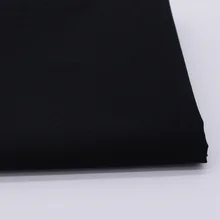 Cmcyying tecido de algodão preto para vestidos, costurar tecidos de pano de poplin, tecido têxtil para casa, 50cm * 147cm