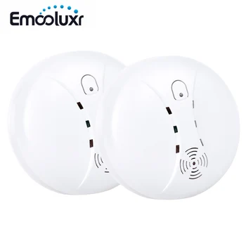 

Indepent Smoke Sensor 433MHz Wireless Smoke Detector work with WIFI Alarm System G90B Plus, KR-8218G, G18, G19, W18, W19
