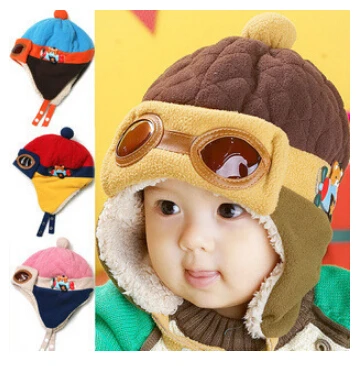 

4colors Hot Kids Child Baby Winter Pilot Cap gorro Toddlers Aviator Earmuff Protect Beanie Hat,hats for children