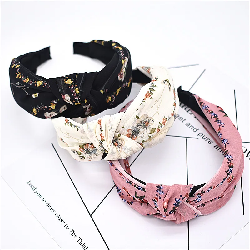 

Womens Headband Twist Hairband Bow Knot Cross Tie Velvet Headwrap Hair Band Hoop Hair Accessories h1-006