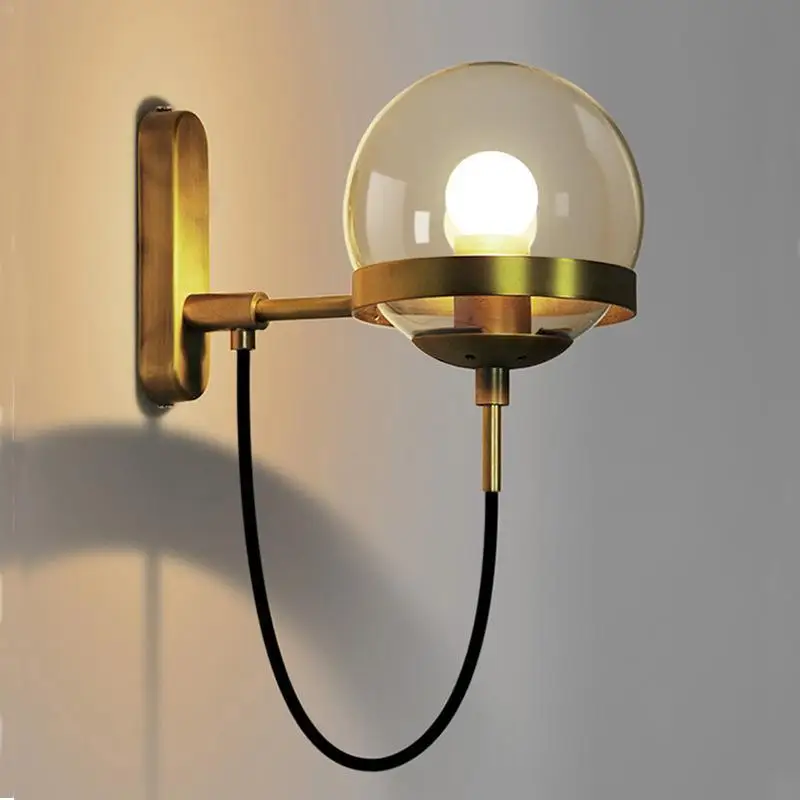 Nordic Wall lamps Modern sconce wall lights Stairway LED Light In Post modern Retro American