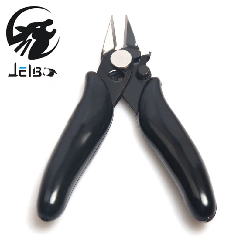 

Jelbo 5 Types Side Cutters Practical Pliers Stripper Cutting Side Hand Tool Electrical Wire Cable Cutters Plier Pry Cable Cutter