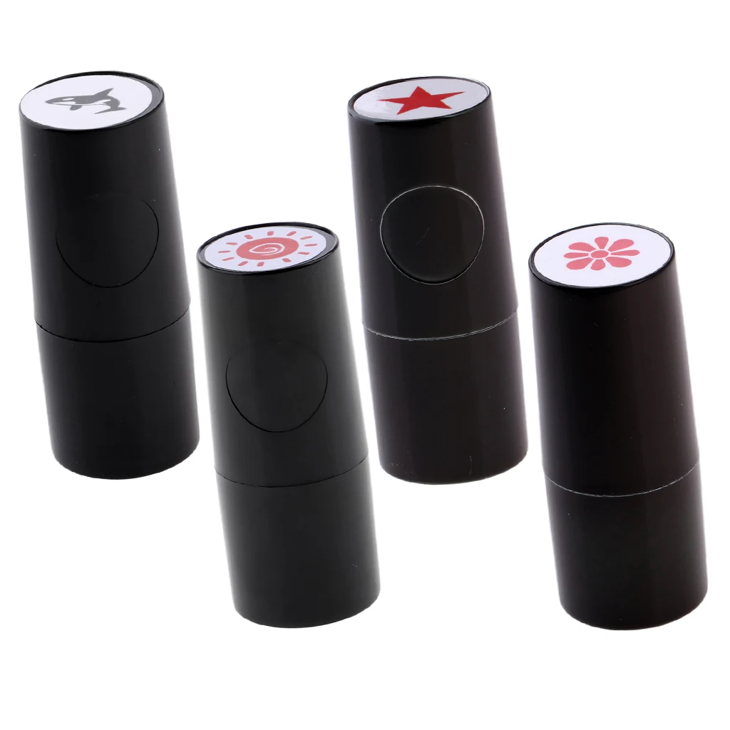 4 Pcs Golf Ball Stamp Stamper Marker Club Giveaways Prize Keepsake Souvenir Golf Birthday Gift