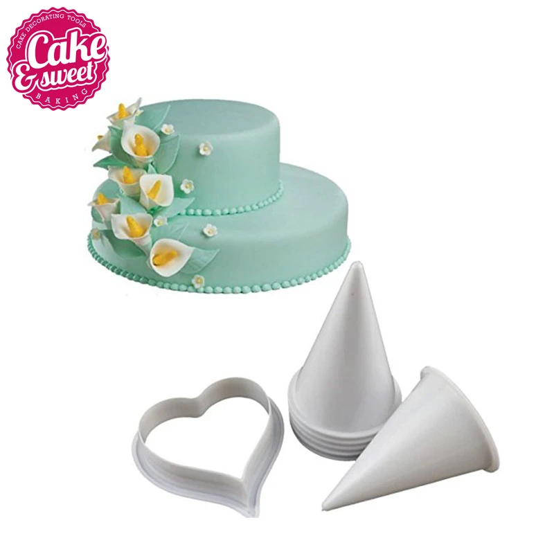 Kit De Fabrication De Gateaux En Forme De Fleur Gomme Fleurs Et Le Plus Facile Calla Lily Ancien Coupe Decoration Sugarcraft Ensemble De 7 Outils Pour Gateaux Aliexpress