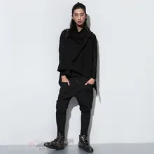 Всесезонные Узкие повседневные штаны, шаровары, джинсы в стиле хип-хоп, Модные свободные брюки