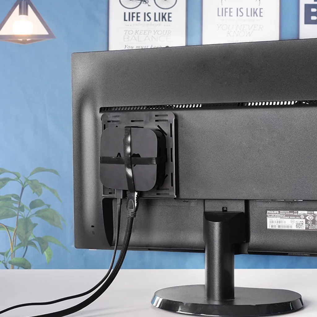 

Set-top Box Player Intelligent Speaker Universal TV Bracket Hanger hook Storage Holders Racks Organization Home Storage