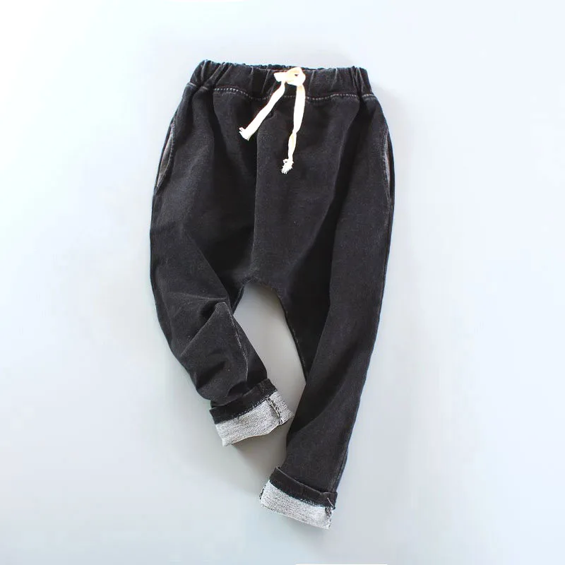 2020 модные брюки для мальчиков Детские повседневные на весну и осень|jeans pants for