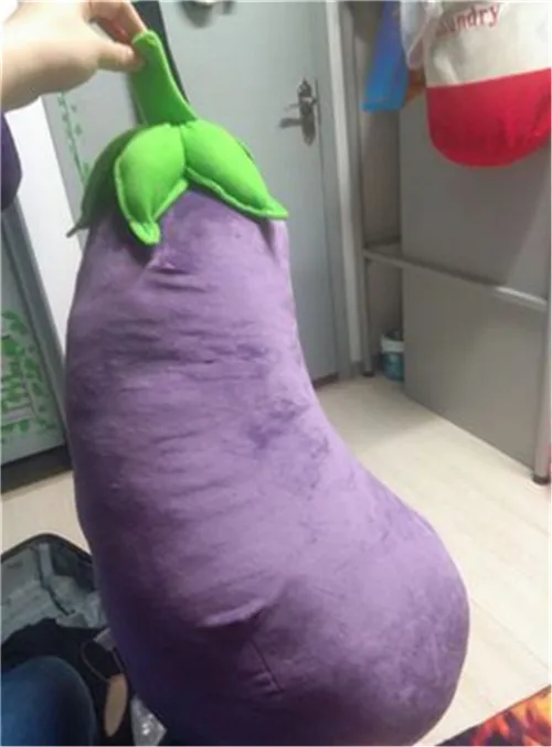 Fancytrader Super Cute Stuffed Soft Plush Giant Emulational Eggplant Pillow Toy 100cm 39inch (9)