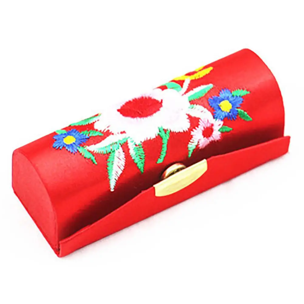 

Jewelry Tools for Collection Lipsticks Colorful Embroidery Jewelries Storage Case Box Craft Gift Women Jewelry Accessories- New