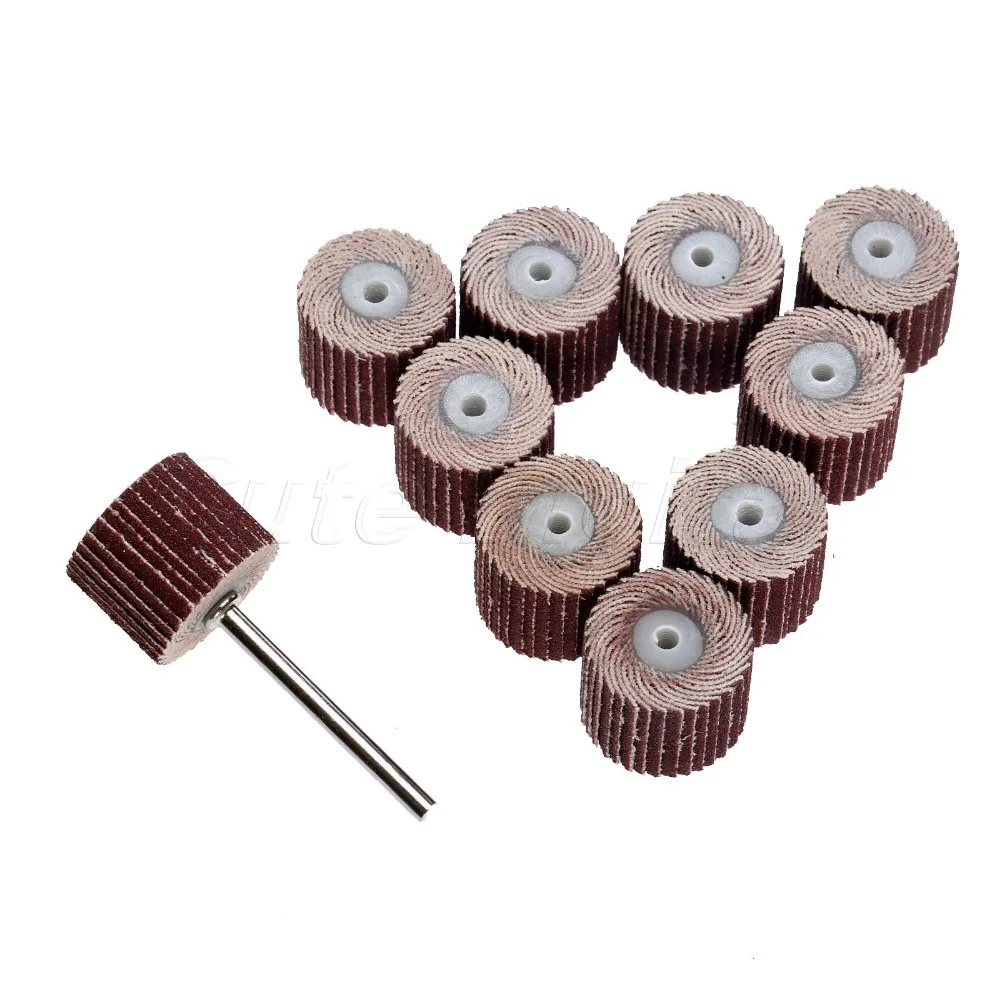10 шт. 15 мм зернистость 240|sanding flap wheels|flap wheelbuffing wheel |