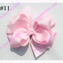 500 шт Бутик банты для волос 4," Бутик слоистый бант для волос банты для волос смешанные цвета