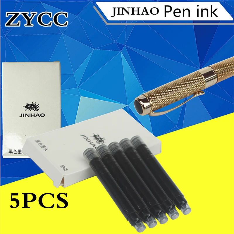 5PCS/lot fountain pen Ink capsules JinHao pens ink Small caliber