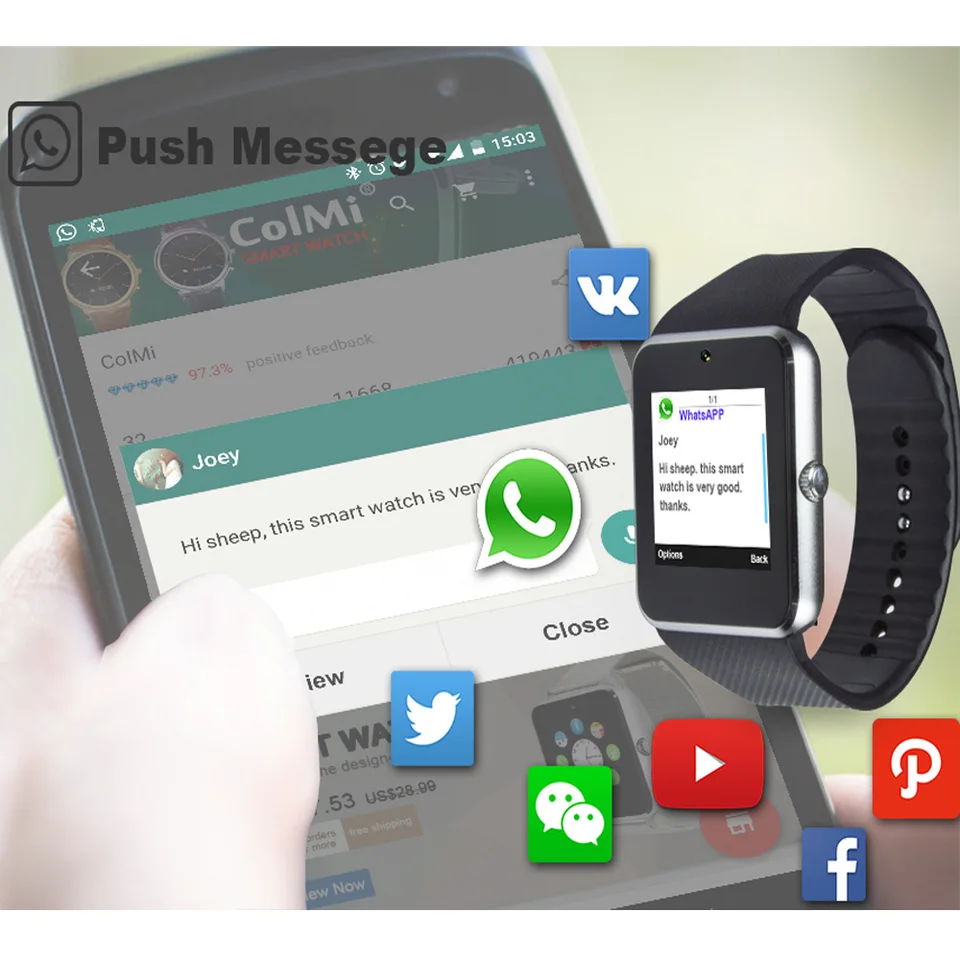 colmi smart watch gt08