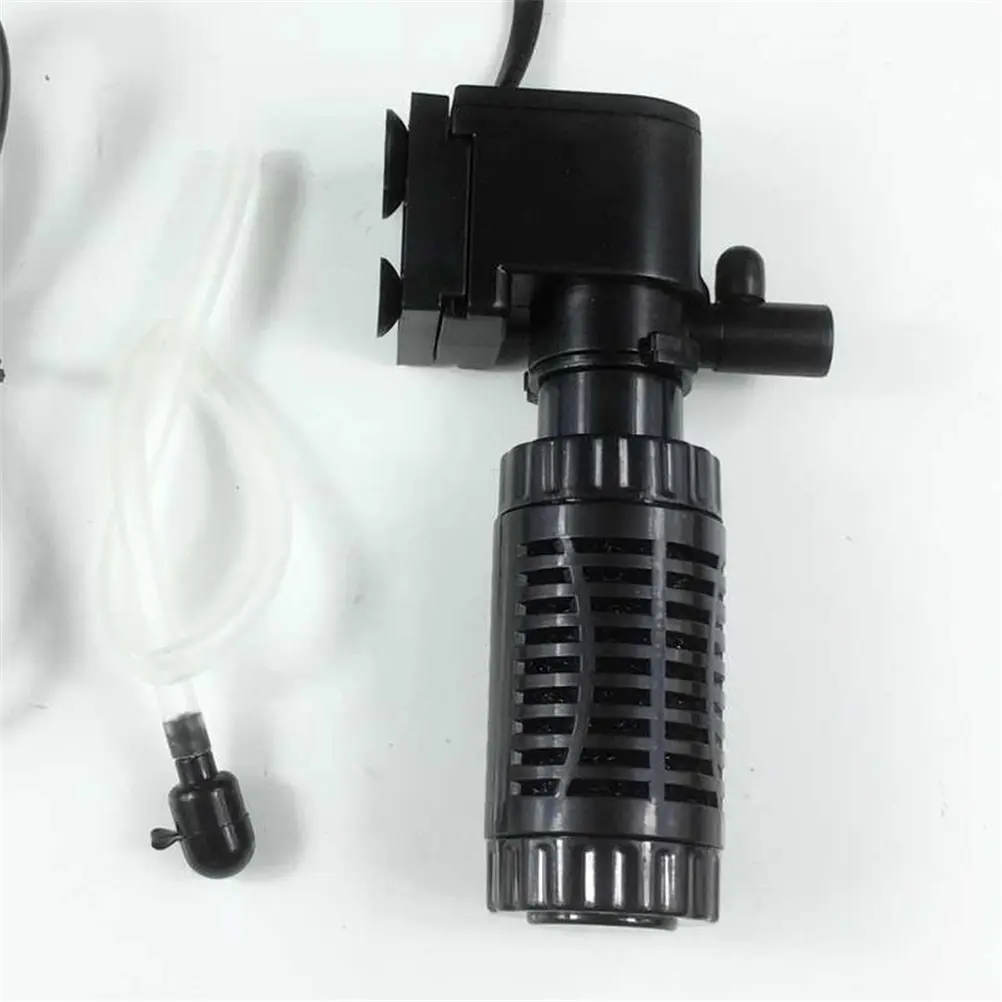 

High Quality Mini 3 in 1 Aquarium Internal Filter Fish Tank Submersible Pump Spray