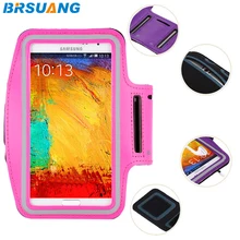 500 шт/партия BRSUANG 6,3 дюймов водонепроницаемая Спортивная нарукавная повязка для зала бегущий Brassard сумка Регулируемая кожаная повязка для iPhone samsung LG