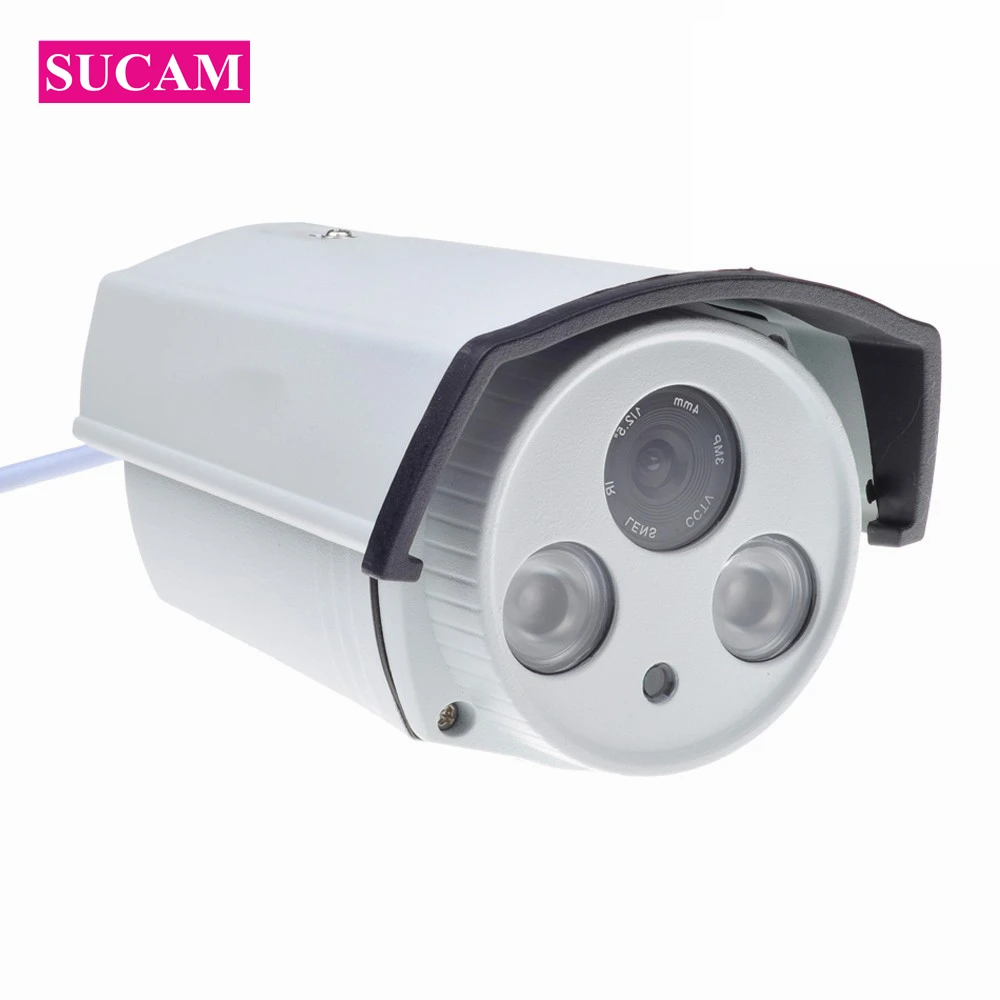 

SUCAM IP66 Waterproof 2MP Security Camera AHD 1080P 2Pieces Array Led 720P 1080P Outdoor Video Surveillance Camera with 4mm Lens