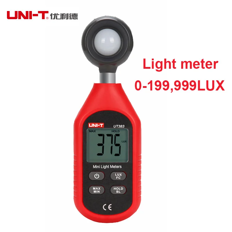 UNI T handheld digital Lux meter light meter Illuminometer brightness ...