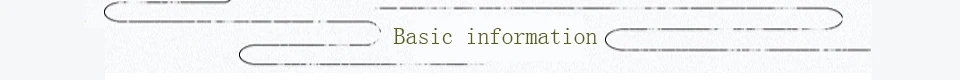 basic information