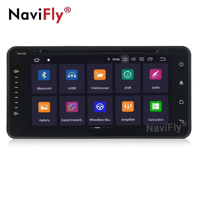 Sale IPS DSP Android 9.0 car dvd for toyota RAV4 corolla 2 Din Universal car radio with GPS navigation Bluetooth Wifi car stereo 1