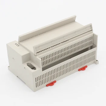 

Din rail Plastic electronic appliances casing rail electrical boxes barrier box enclosure 179*100*77mm