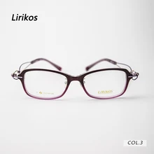 LIRIKOS чистый титан пересечение бизнес Женские очки для чтения прозрачные линзы для глаз очки аксессуары