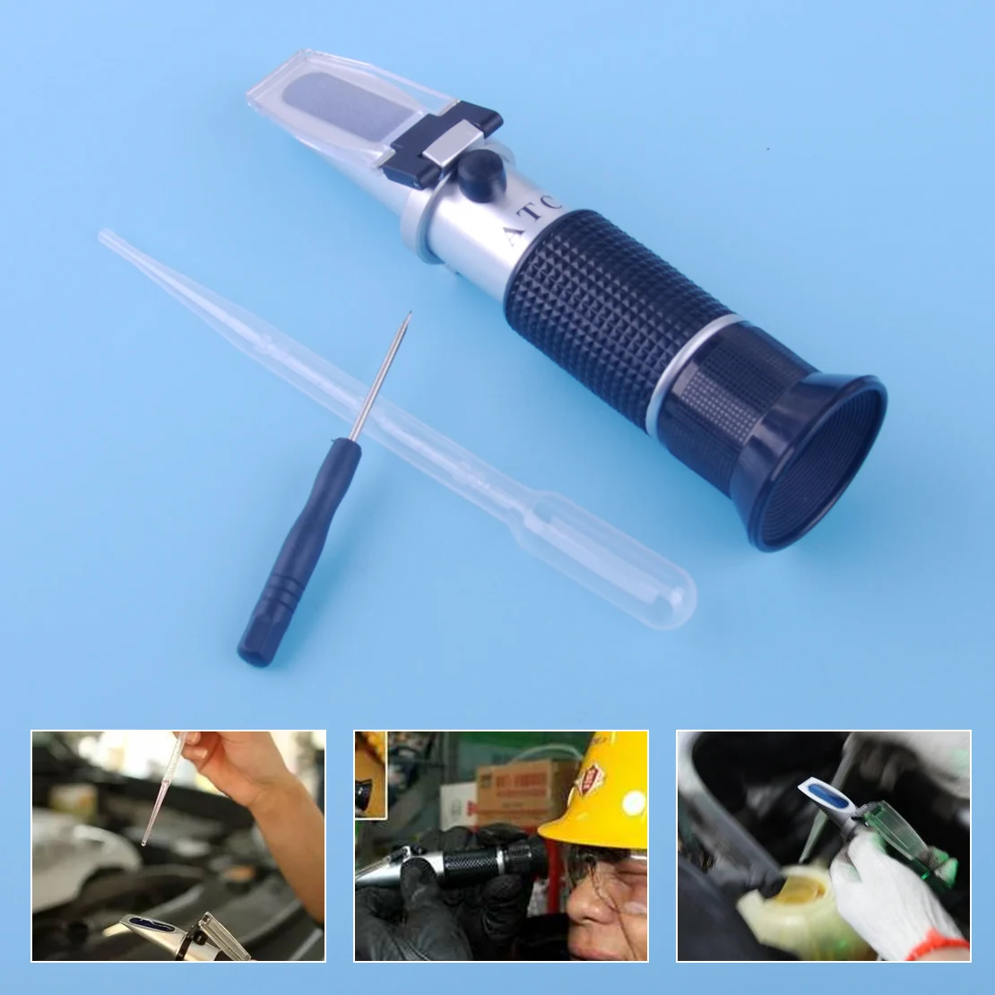 DWCX New ATC Car Auto Styling Glycol Refractometer Antifreeze Fluid