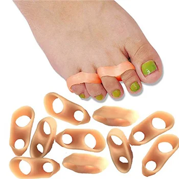

SMFHealth Hammer Toe Straightener (10 Pcs) ,Overlapping Toes,Bunion and Toe Little Thumb Separator Orthotics For Daily Use D0356
