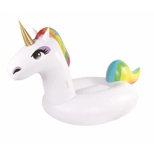 Большой надувной бассейн в виде единорога поплавок для взрослых Ridable животного водный матрас Floaties воздушный плот для бассейна