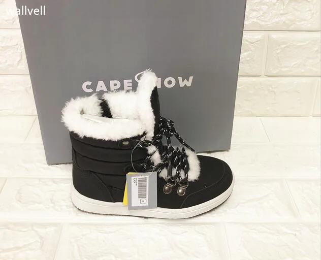 

wallvell Children's snow boots boys girls snow boots winter cotton boots thickening plus waterproof and non-slip
