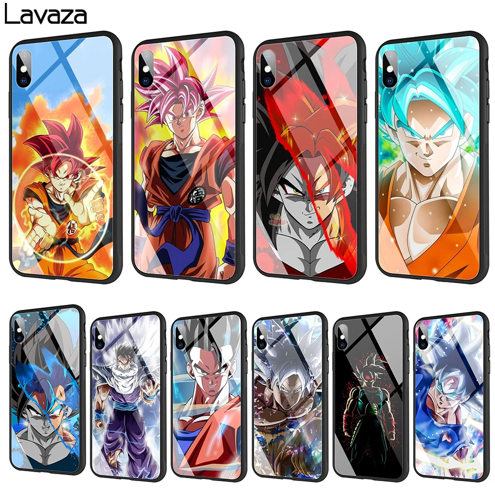 Lavaza Dragon Ball Z Супер игрушечные фигурки из игры DBZ (“Гоку закаленного стекла чехол