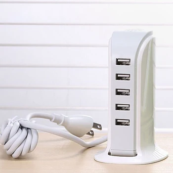 

Sailboat charger, multi-port adapter, 5-port usb charger
