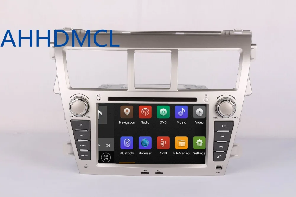 Flash Deal Car Multimedia Player Stereo Radio Audio DVD Android 9.0 OS GPS Navigation For Toyota Vios 2007 2008 2009 2010 2011 2012~Up 0