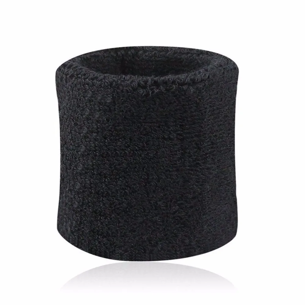 2PCS Colorful Unisex Sport Sweatband Wristband Cotton Wrist Protector Running Badminton Basketball Brace Terry Cloth Sweat Band wrist brace wrist guard wrist straps wrist support wrist support band wrist sweat wristbands wrist sweatband
