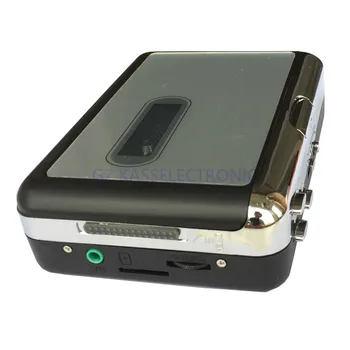 

2017 new cassette to mp3 player conver, convert analog cassette tape to mp3 in SD TF Card directly no PC required, Free shipping