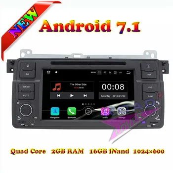 

TOPNAVI 2G+16GB Android 7.1 Car PC DVD Player For BMW 3 Series E46/M3 (1998-2006)/MGZT 7/Rover 75 (2001-2004) Stereo GPS Navi