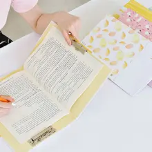 Fresh Floral Double Clips File Folder A4 Clip Folder Cardboard Paper Folder For Documents