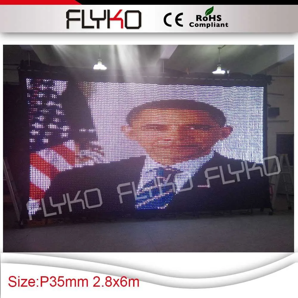 led video curtain 40