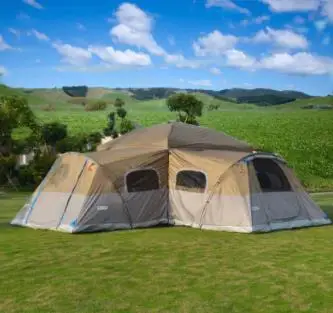 Living Room EXTENTION Tent, Rainproof Sunshade Tent Extention Part, UV Protection Outdoor Camping Tent Extention Tent