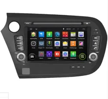 ROM 16G 1024*600 Quad Core Android 5.1 Fit HONDA Insight 2010 2011 2012 – 2015 Car DVD Player head unit stereo GPS TV 3G Radio