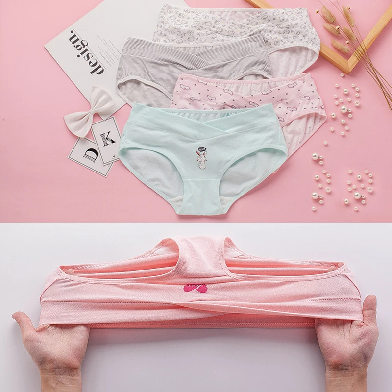 Нижнее Белье для беременных Faja Postparto нижнее белье из дышащего хлопка с низкой
