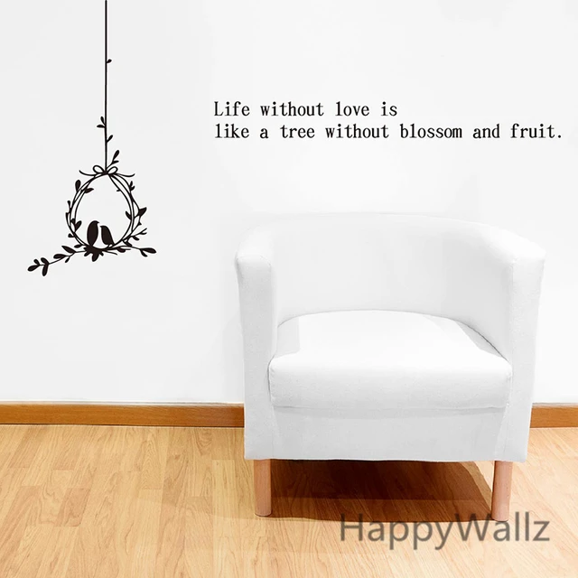 Tree Wall Sticker Bird Cage Diy Decorative Birdcage Tree Wall Sticker Bird Cage Diy Decorative Birdcage Stickers Removable Decoration T15