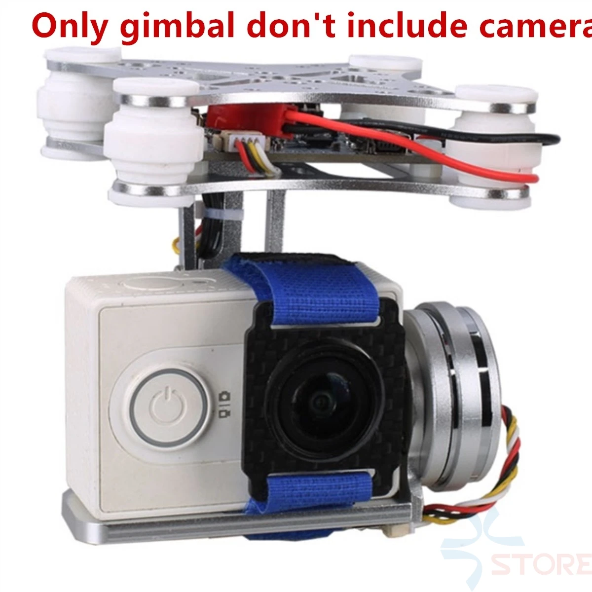 2 Aixs 2D бесщеточный карданный шарнир для экшн камеры SJCAM Gopro XIAOMI YI FPV Drone