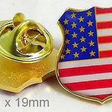 Низкая цена США американского флага Булавки нагрудный знак Лидер продаж пользовательские золото США флаг лацкан Дешевые изготовление под заказ флаг значки Булавки