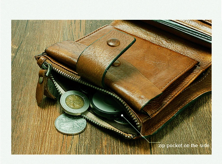 Модный винтажный мужской кошелек из натуральной кожи, кожаный бумажник, мужской кошелек, вертикальная короткая сумка для денег, мужской кошелек, портмоне, держатель для карт