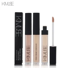 KIMUSE Face Concealer Cream Perfect Cover Pores Dark Circles Brighten Liquid Concealer Base Primer Base Maquiagem Corretivo