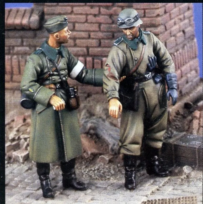 1/35 каучуковая фигурка модель комплект Unassambled Неокрашенная 00887 | Игрушки и хобби