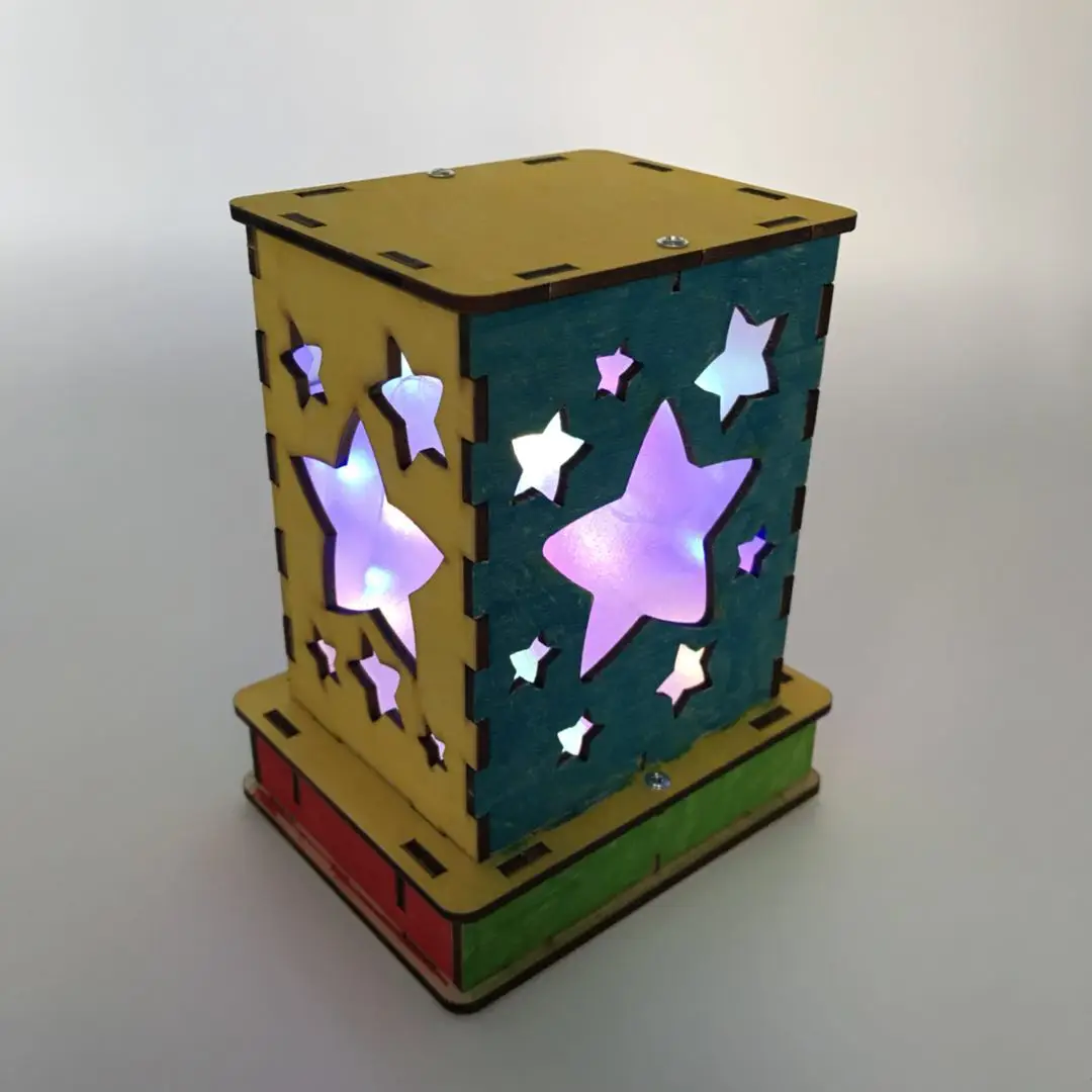 Happyxuan Girls DIY научные развивающие игрушки электрические наборы лабораторные
