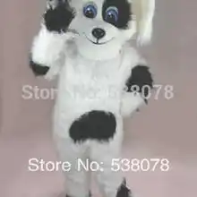 Чистые черные и белые пятна Маскоты взрослый костюм персонажа из мультфильма плюшевые костюм карнавальный Детский костюм для вечеринок sw724